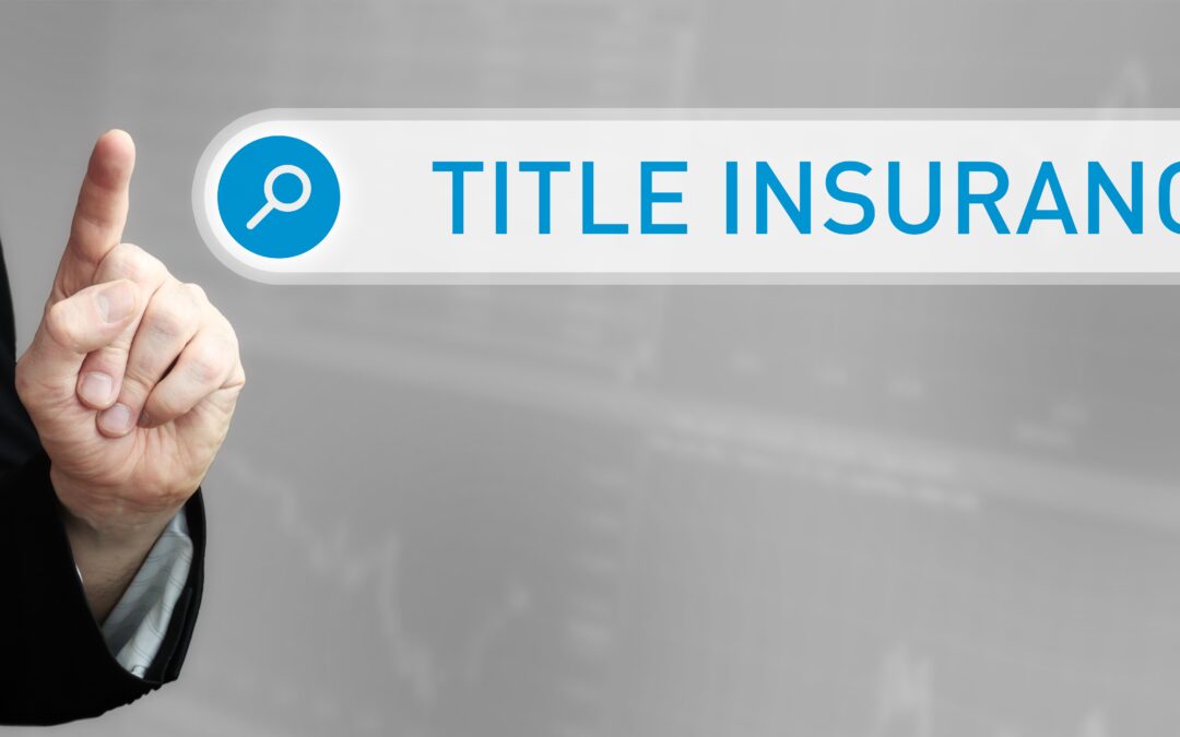 Why does a lender need the title insurance?