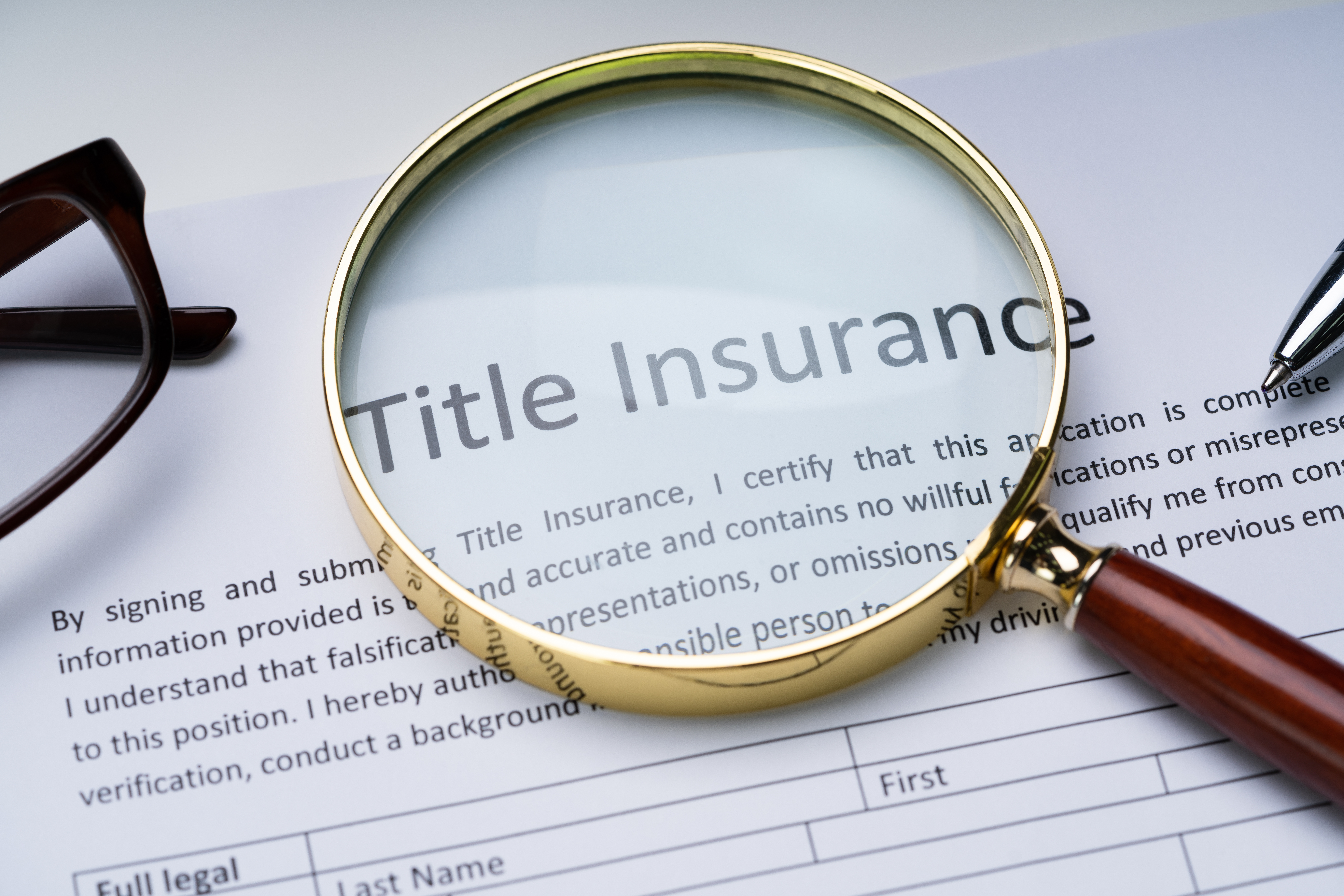 What problems does Title Insurance Cover?